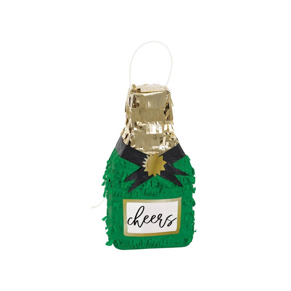 Mini Piñata Bouteille 10 x 20 cm - U25625 - Piñatas