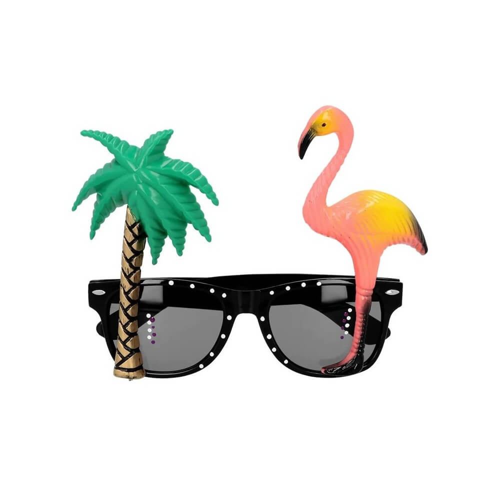 Lunettes Party Hawaï colorées - B52517 - Lunettes fantaisie