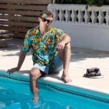 Lunettes Party Hawaï colorées - B52517 - Lunettes fantaisie