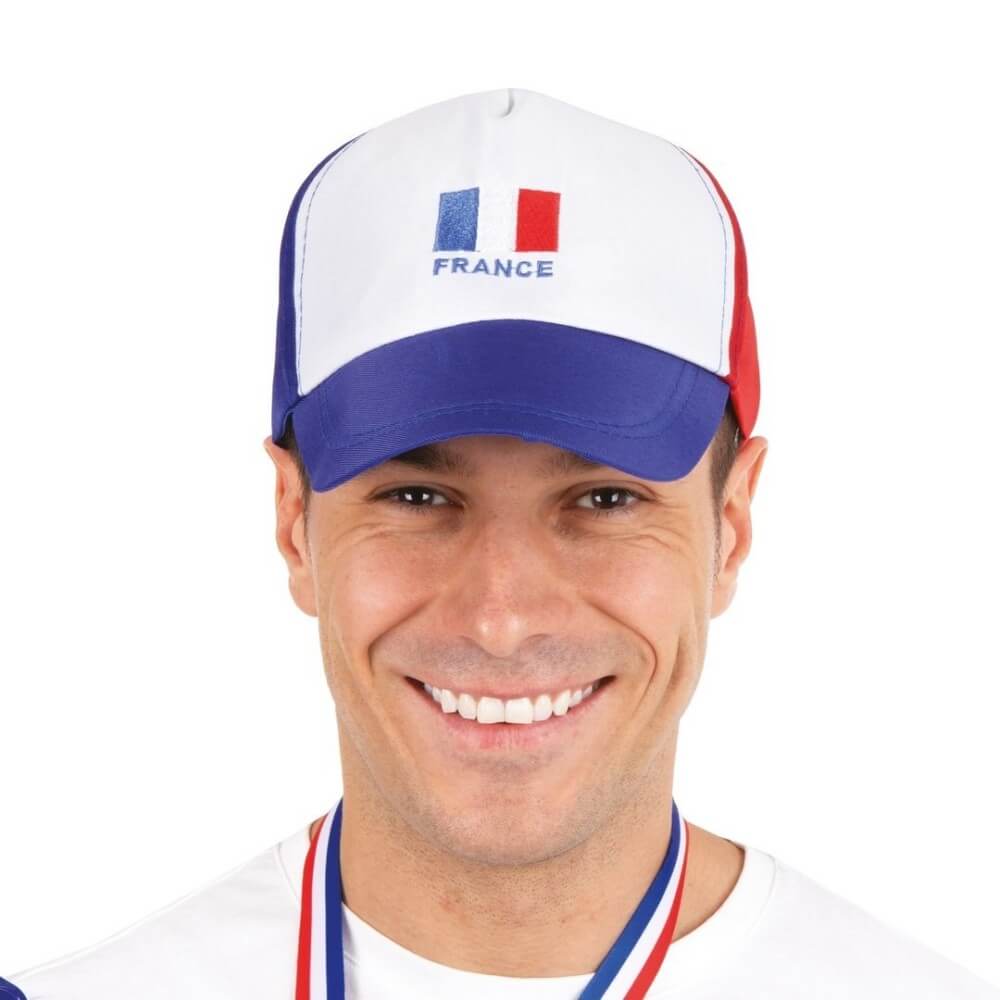Casquette France Adulte - 10077 - Chapeaux