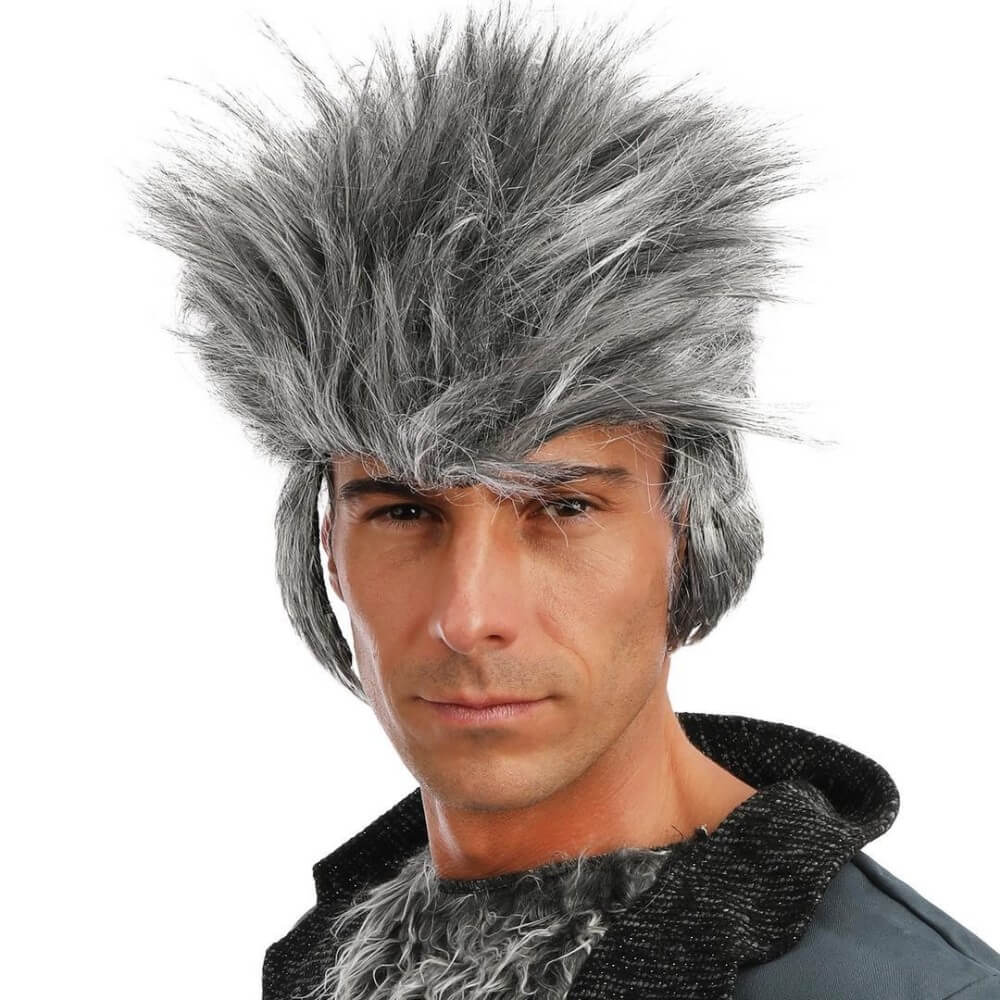Perruque loup-garou grise - 23578 - Perruques