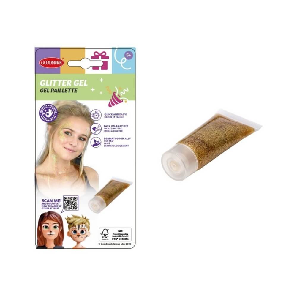 Maquillage Glitter Or 14 ml - 23YR0030 - Maquillage en Tube & Palettes