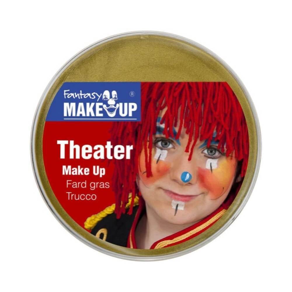 Fard Gras Théâtre 25 g – Or - 33245 - Maquillage en Tube & Palettes