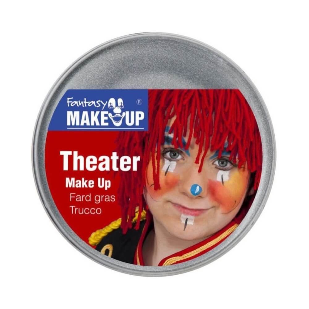 Fard Gras Théâtre 25 g – Argent - 33246 - Maquillage en Tube & Palettes