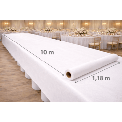 Nappe en rouleau spunbond 10 m × 1,18 m blanc - 147901 - Nappes Spunbond
