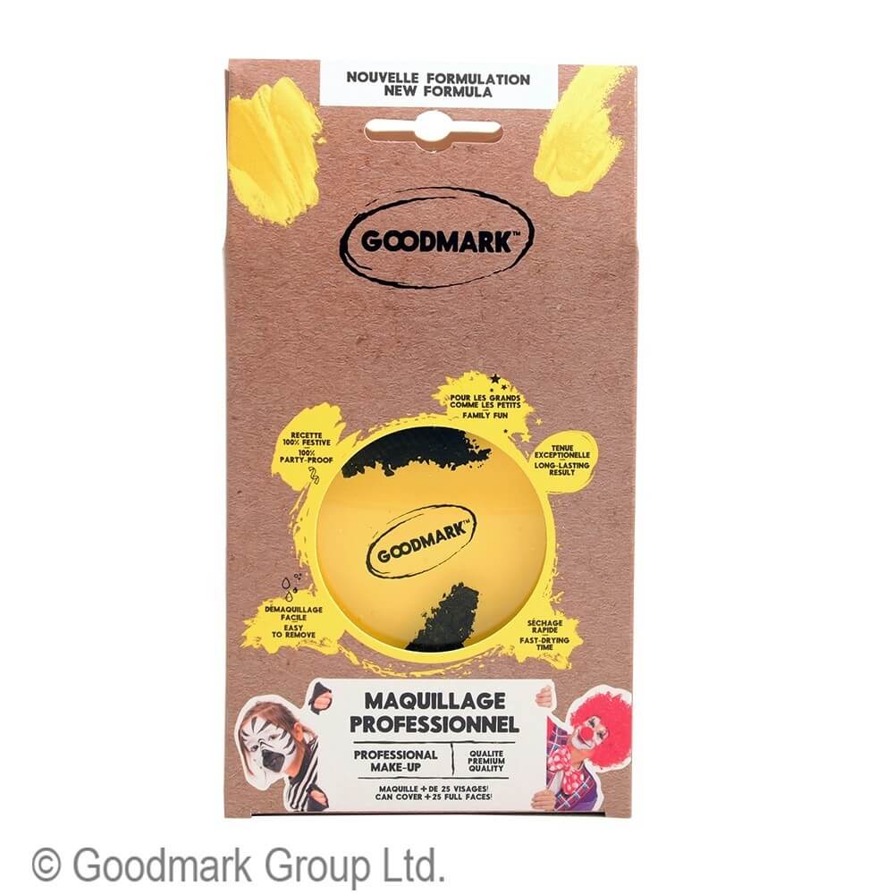 Pot Maquillage à l’Eau Jaune 14g - G02080403 - Maquillage en Tube & Palettes