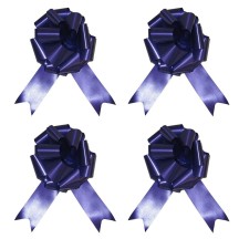 4 Nœuds à Tirer Violet 18 cm - 36700VIZ - Nœuds