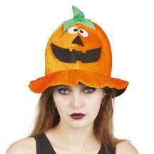 Chapeau citrouille adulte - 10533 - Chapeaux