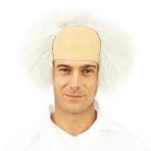 Perruque savant fou grise - 24005 - Perruques