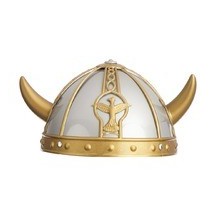 Casque de Viking adulte petites cornes - 11101 - Chapeaux