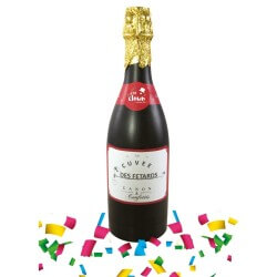 Bouteille Canon à Confettis Papier 32 cm Multicolore - 28910 - Canons à confettis