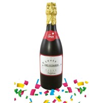 Bouteille Canon à Confettis Papier 32 cm Multicolore - 28910 - Canons à confettis