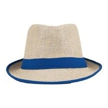 Chapeau de paille borsalino adulte couleur aléatoire - 14627 - Chapeaux