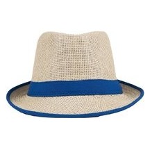 Chapeau de paille borsalino adulte couleur aléatoire - 14627 - Chapeaux