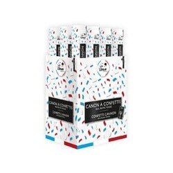 Canon à Confettis Papier 40 cm Bleu Blanc Rouge - 28940 - Canons à confettis