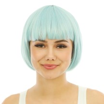 Perruque cabaret luxe bleu ciel - 24011 - Perruques