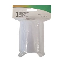 Rouleau de Tulle Blanc 8 cm x 20 m - 36600BLZ - Tulle
