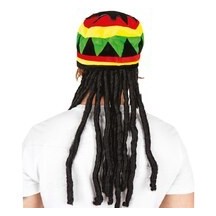 Béret rasta adulte - 14782 - Chapeaux
