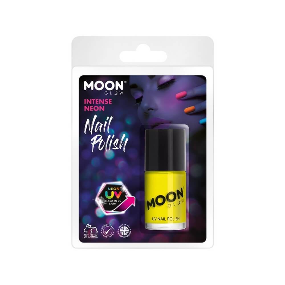 Moon Glow Intense Neon UV Vernis à Ongle Jaune Néon 14ml - SM38033 - Fluo & Néon