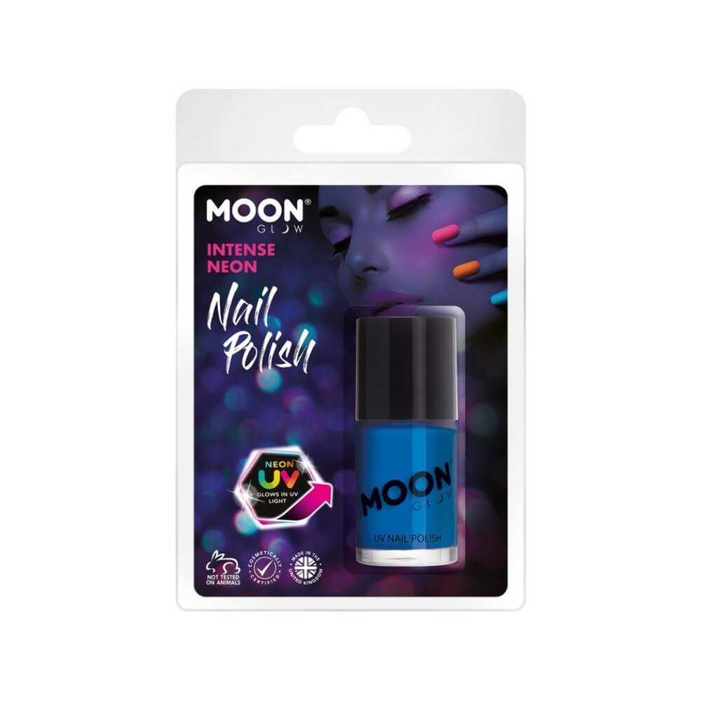 Moon Glow Intense Neon UV Vernis à Ongles Bleu Néon 14ml - SM38057 - Fluo & Néon