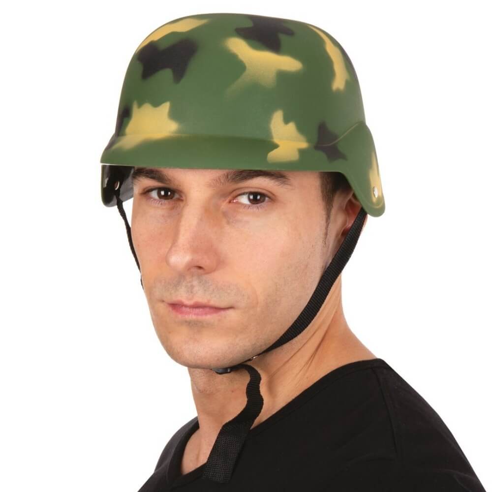 Casque militaire adulte - 14825 - Chapeaux