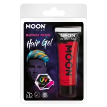 Moon Glow Intense Neon UV Gel à Cheveux Rouge Fluo 20ml - SM36022 - Fluo & Néon