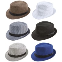 Chapeau borsalino adulte modèle aléatoire - 16630 - Chapeaux