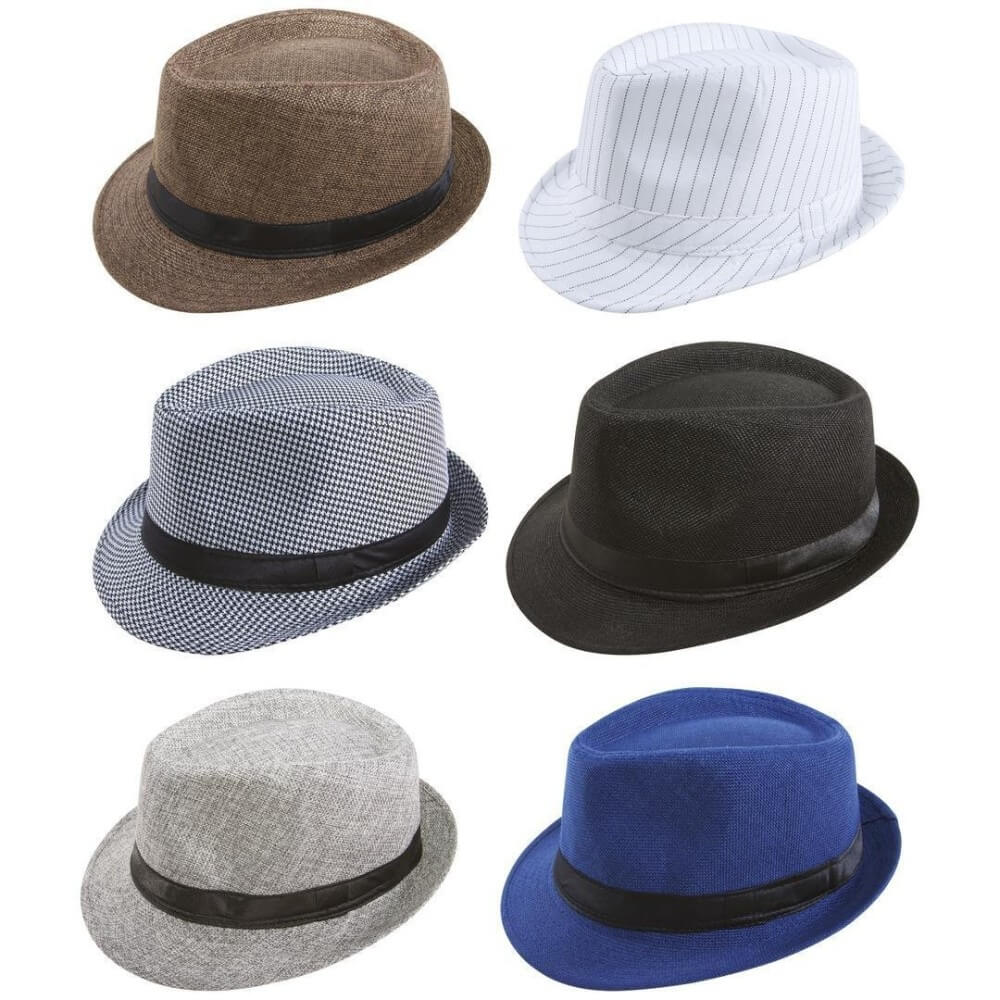 Chapeau borsalino adulte modèle aléatoire - 16630 - Chapeaux