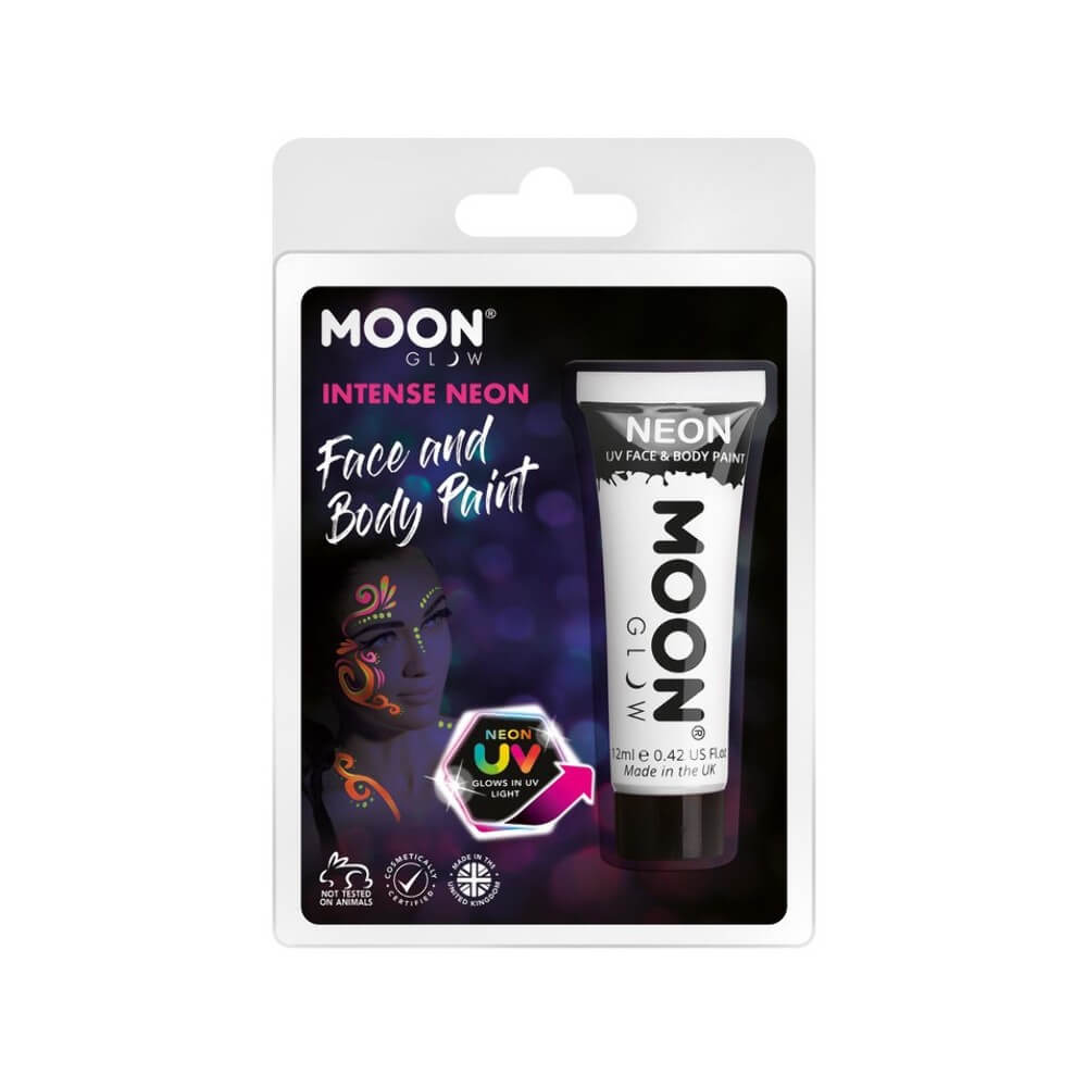 Moon Glow Intense Neon UV Maquillage Blanc Fluo 12ml - SM33564 - Fluo & Néon