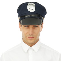 Casquette de policier adulte - 17460 - Chapeaux