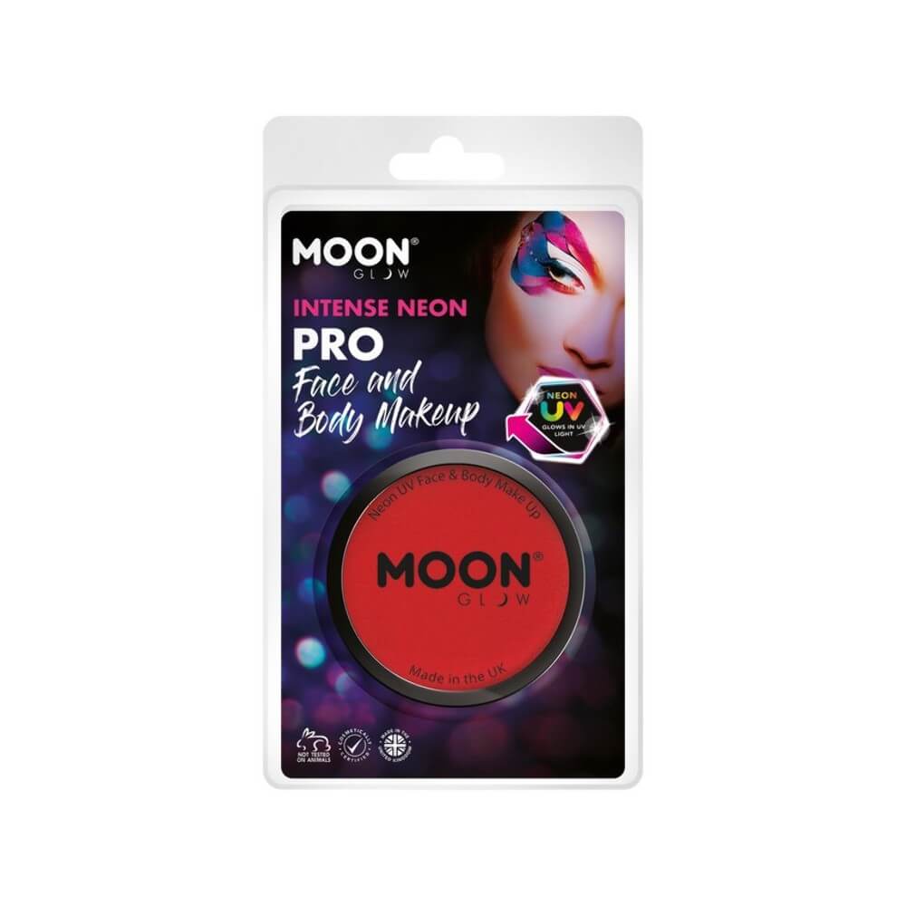 Moon Glow Pro Intense Neon UV Rouge Fluo 36g - SM33021 - Fluo & Néon