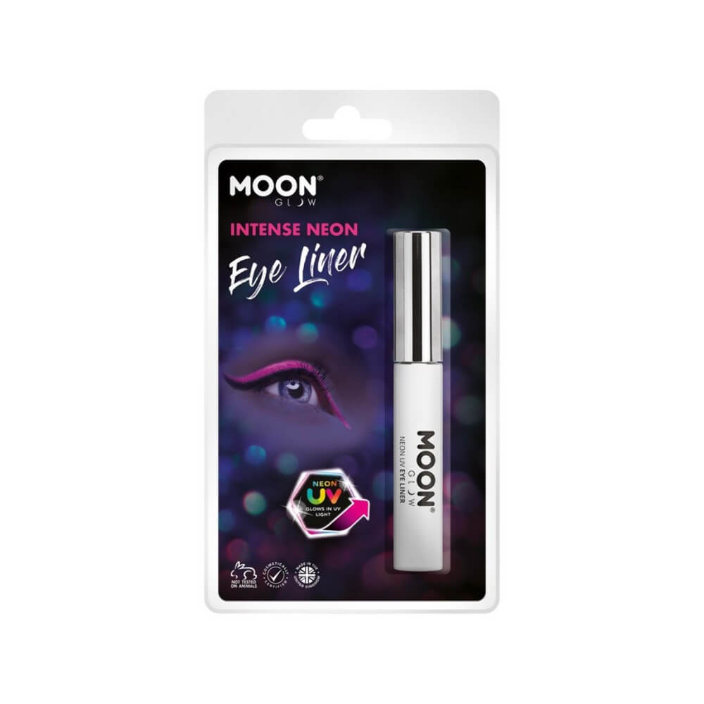 Moon Glow Intense Neon UV Eye Liner Blanc Fluo 10ml - SM44065 - Fluo & Néon