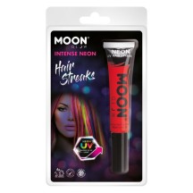 Moon Glow Gel Cheveux UV Rouge Fluo 15ml - SM36527 - Fluo & Néon