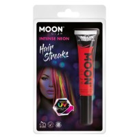Moon Glow Gel Cheveux UV Rouge Fluo 15ml - SM36527 - Fluo & Néon