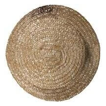 Chapeau de paille canotier adulte luxe - 19080 - Chapeaux