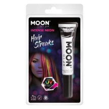 Moon Glow Gel Cheveux UV Blanc Fluo 15ml - SM36565 - Fluo & Néon