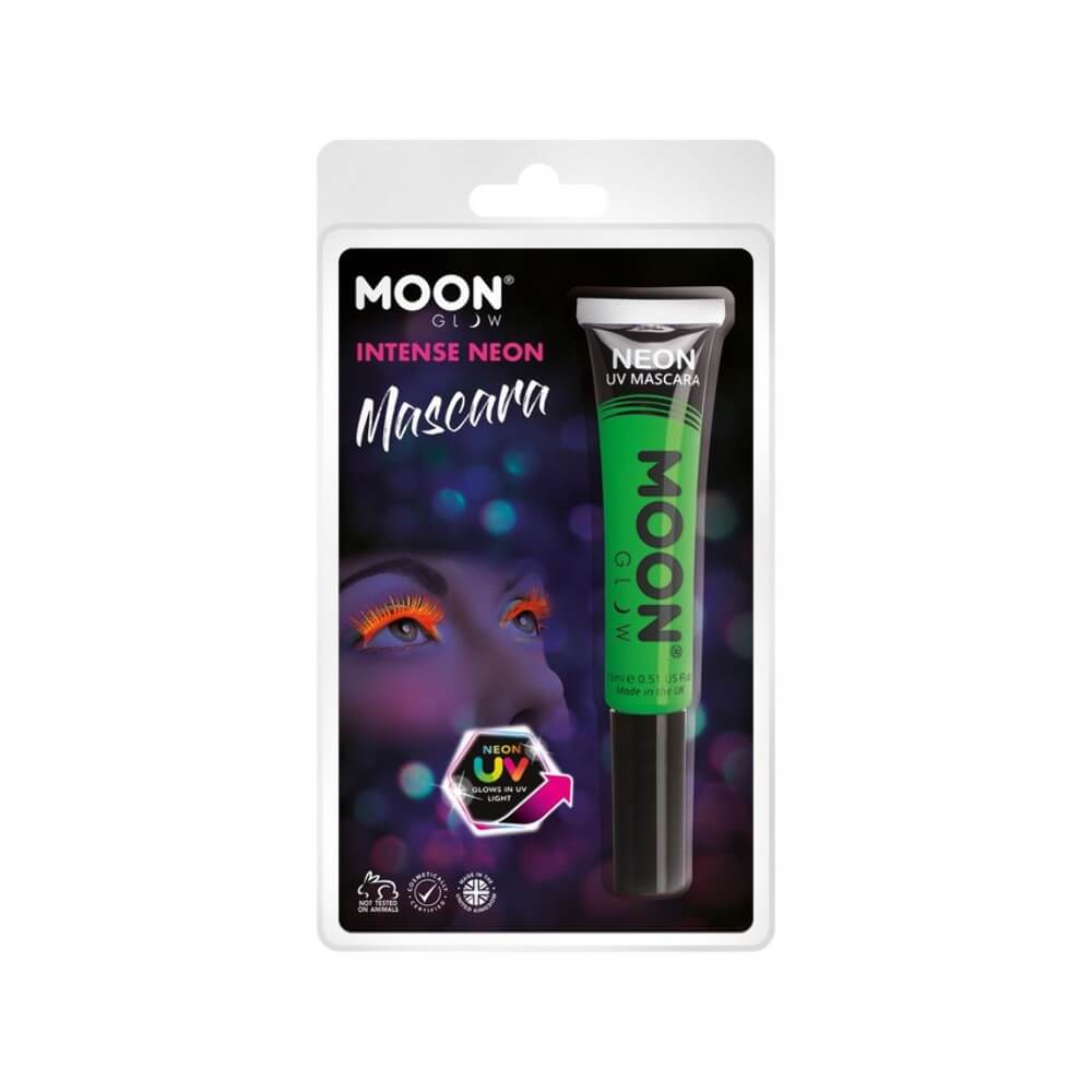 Moon Glow Mascara UV Vert Fluo 15ml - SM35544 - Fluo & Néon