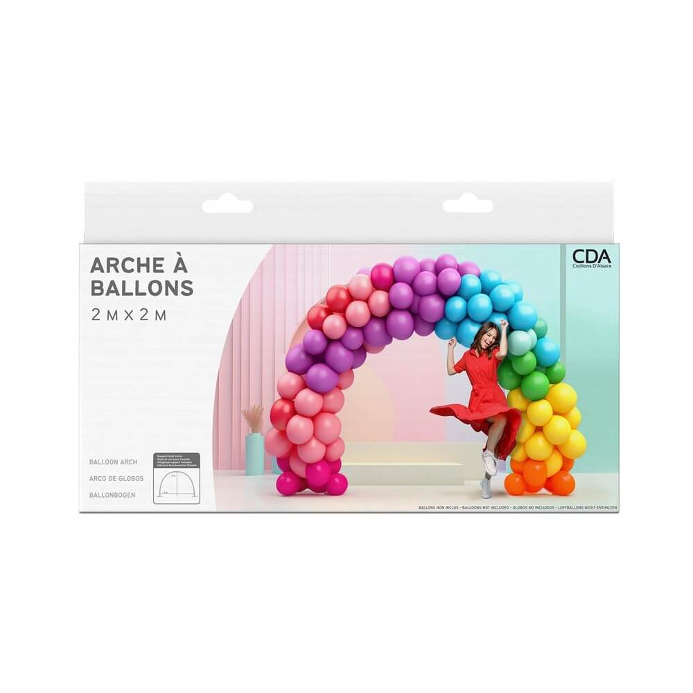 Arche à Ballons 2x2 m – 140 Ballons - 36548 - Arches & guirlandes de ballons