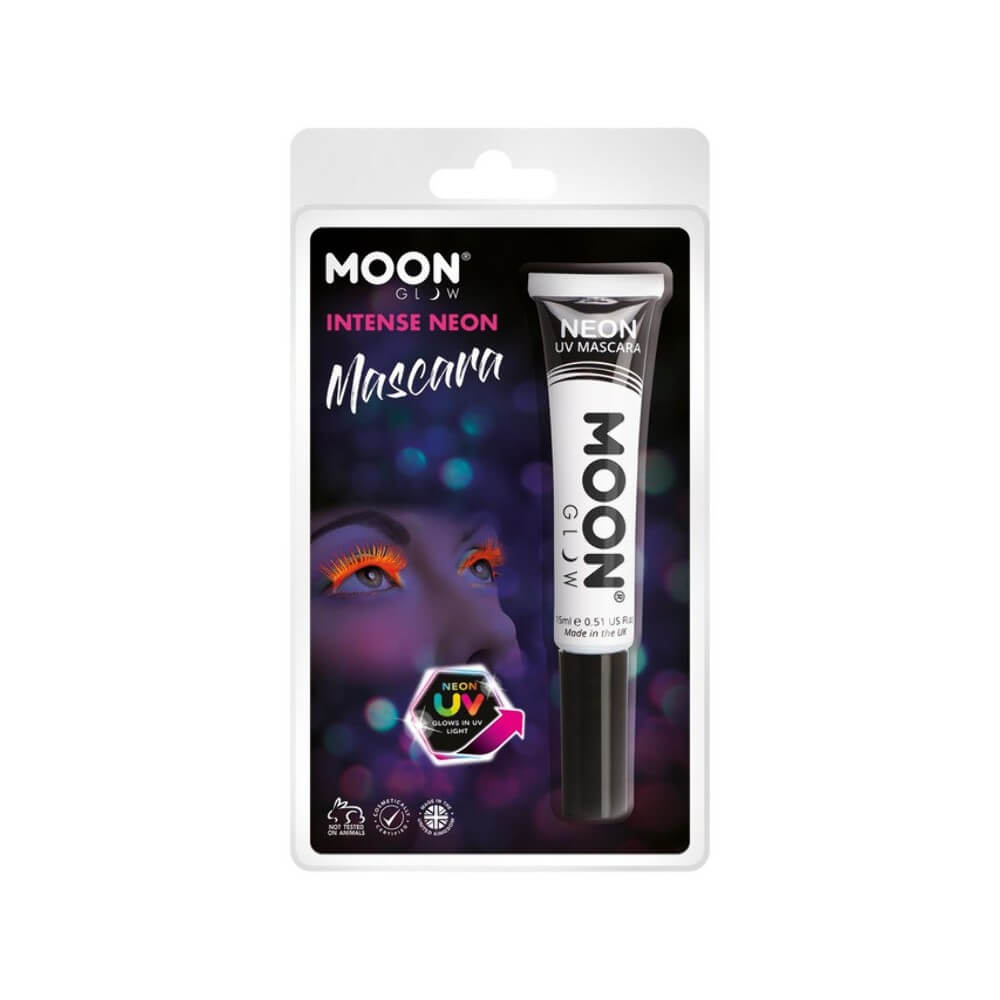 Moon Glow Mascara UV Blanc Fluo 15ml - SM35568 - Fluo & Néon