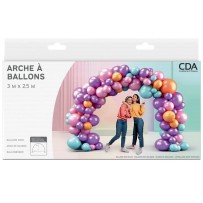 Arche à Ballons GM 3x2,5 m - 36549 - Arches & guirlandes de ballons