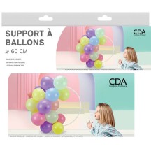 Arche Table Ronde 60 cm - 36281 - Arches & guirlandes de ballons