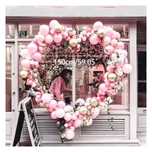 Support Ballons Cœur 150 cm - 36573 - Arches & guirlandes de ballons