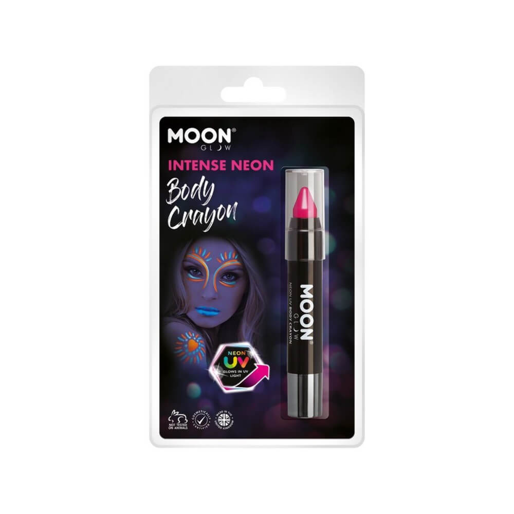 Moon Glow Crayon Corps UV Rose Fluo 3.5g - SM34509 - Fluo & Néon