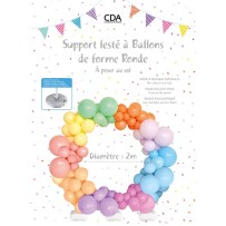 Arche Ballons Ronde 200 cm - 36568 - Arches & guirlandes de ballons