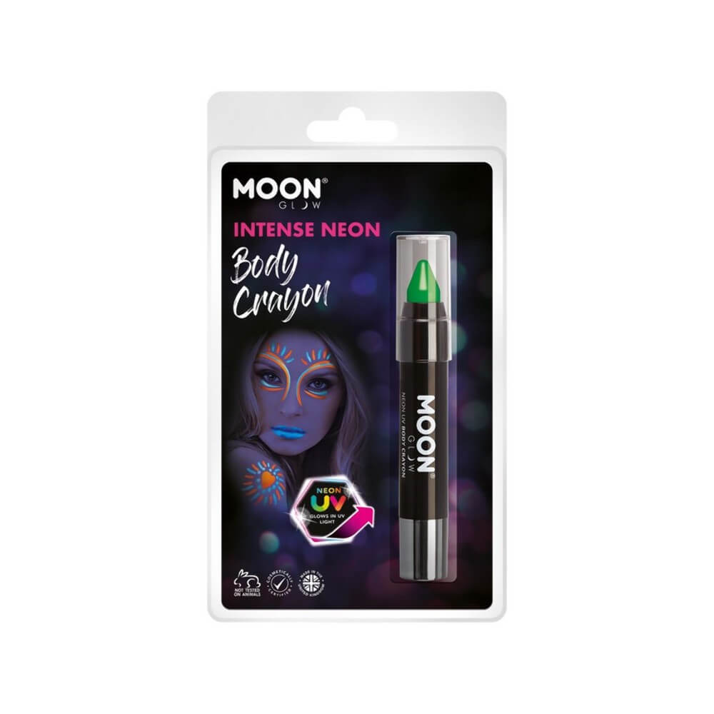 Moon Glow Crayon Corps UV Vert Fluo 3.5g - SM34547 - Fluo & Néon