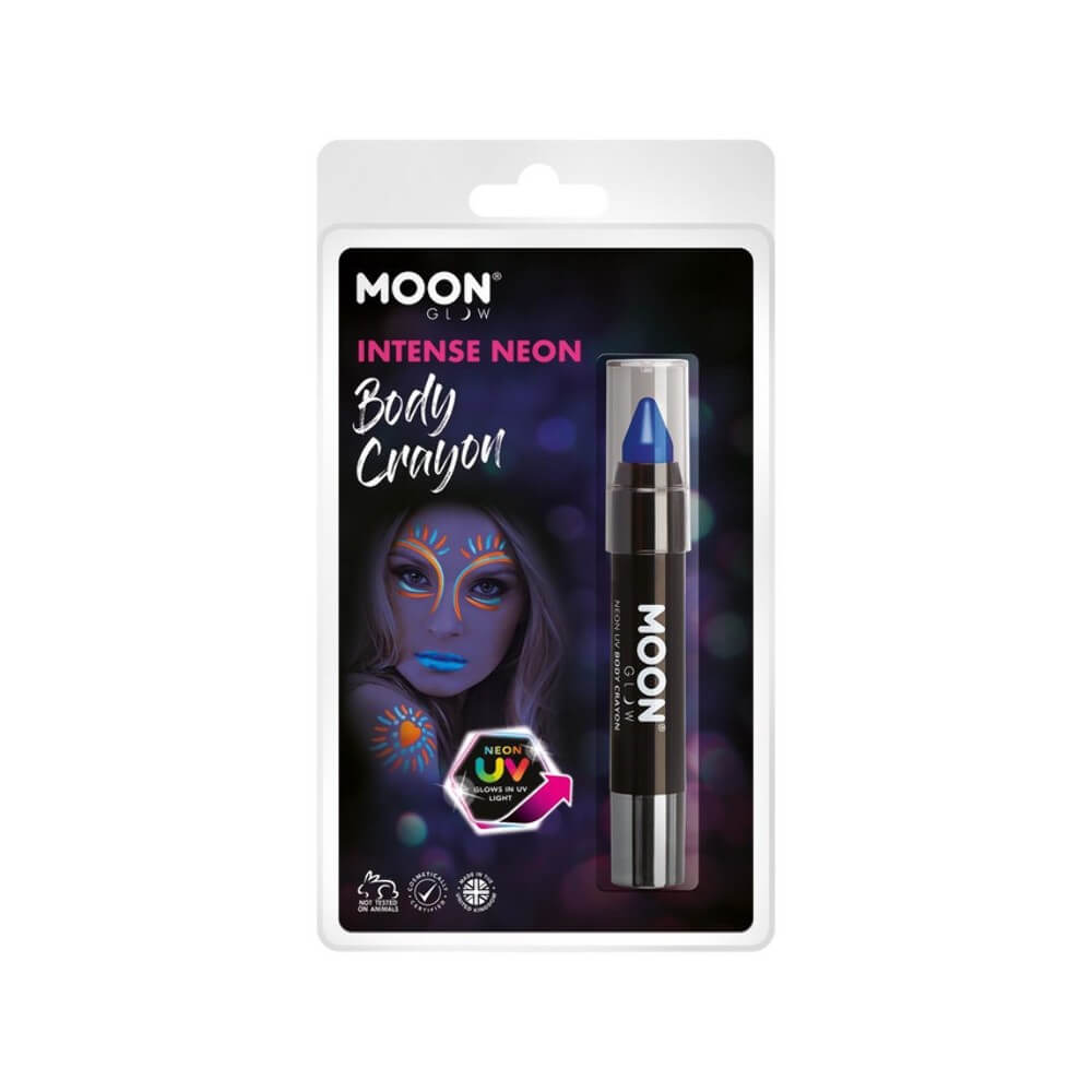 Moon Glow Crayon Corps UV Bleu Fluo 3.5g - SM34554 - Fluo & Néon