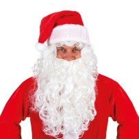 Perruque et barbe de Père Noël - 47520 - Perruques