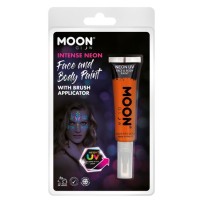 Moon Glow Intense Neon UV maquillage Orange, avec applicateur - SM03130 - Fluo & Néon