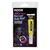 Moon Glow Intense Neon UV maquillage jaune FLUO, avec applicateur - SM03154 - Fluo & Néon