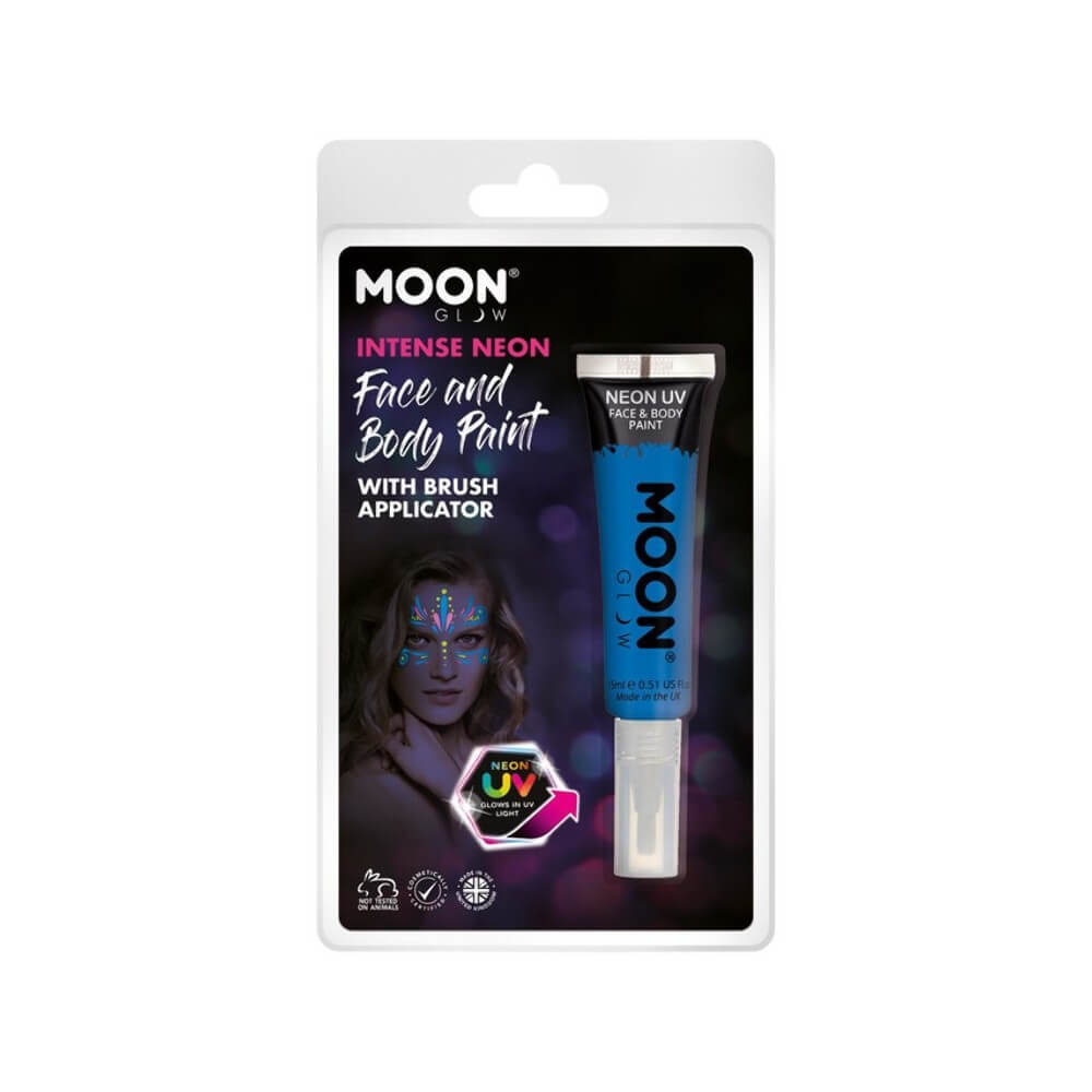 Moon Glow Maquillage UV Bleu Fluo avec Applicateur - SM03178 - Fluo & Néon